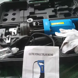 【COD】victool 5000w Mesin pelubang, mesin pelubang baja saluran, mesin pelubang baja siku, lengkap, set mesin pelubang power  tools