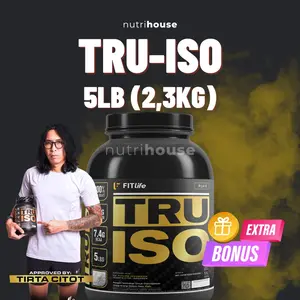 FITlife Truiso Whey Protein Isolate 5lbs 2260gr Tru Iso Wpro Isolate Updagraded