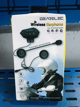 Product Review of GEARELEC BT12 Bluetooth 5.0 Helm Sepeda Motor Headset Suara Bass Tahan Air from R**a 0