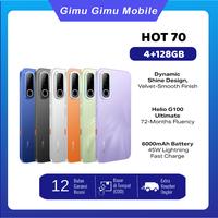 Gambar Infinix Hot 70 4/128GB - Up to 8GB Extended RAM - Helio G100 Ultimate - 6.78 inch 120Hz - 50MP - 6000 mAh – NFC - Quite Violet dari GIMU GIMU MOBILE Kota Semarang 1 Tokopedia