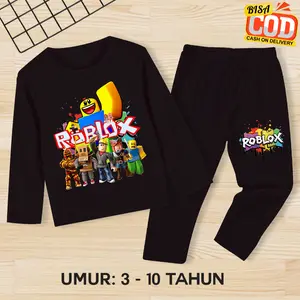 Roblox Outfit Boys Umur 3-10 Tahun Setelan Anak Laki-Laki / Perempuan ROBLOX kaos  roblox  anak  cewek baju  anak  cowok setelan  baju  roblox  anak  laki  laki jaket  roblox  anak  laki