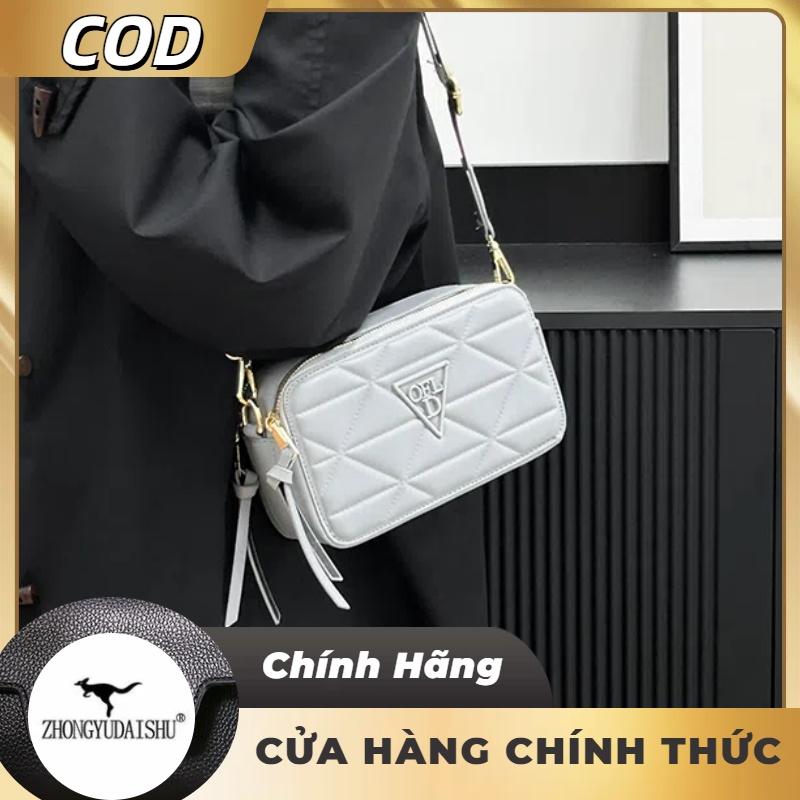 Túi Vuông Nhỏ Dành Cho Nữ Thiết Kế Họa Tiết, Túi Đeo Vai Đeo Chéo Thường Ngày Dễ Phối Đồ Hợp Xu hướng Túi Đựng Máy Ảnh Thêu Hình Thoi Thời Trang