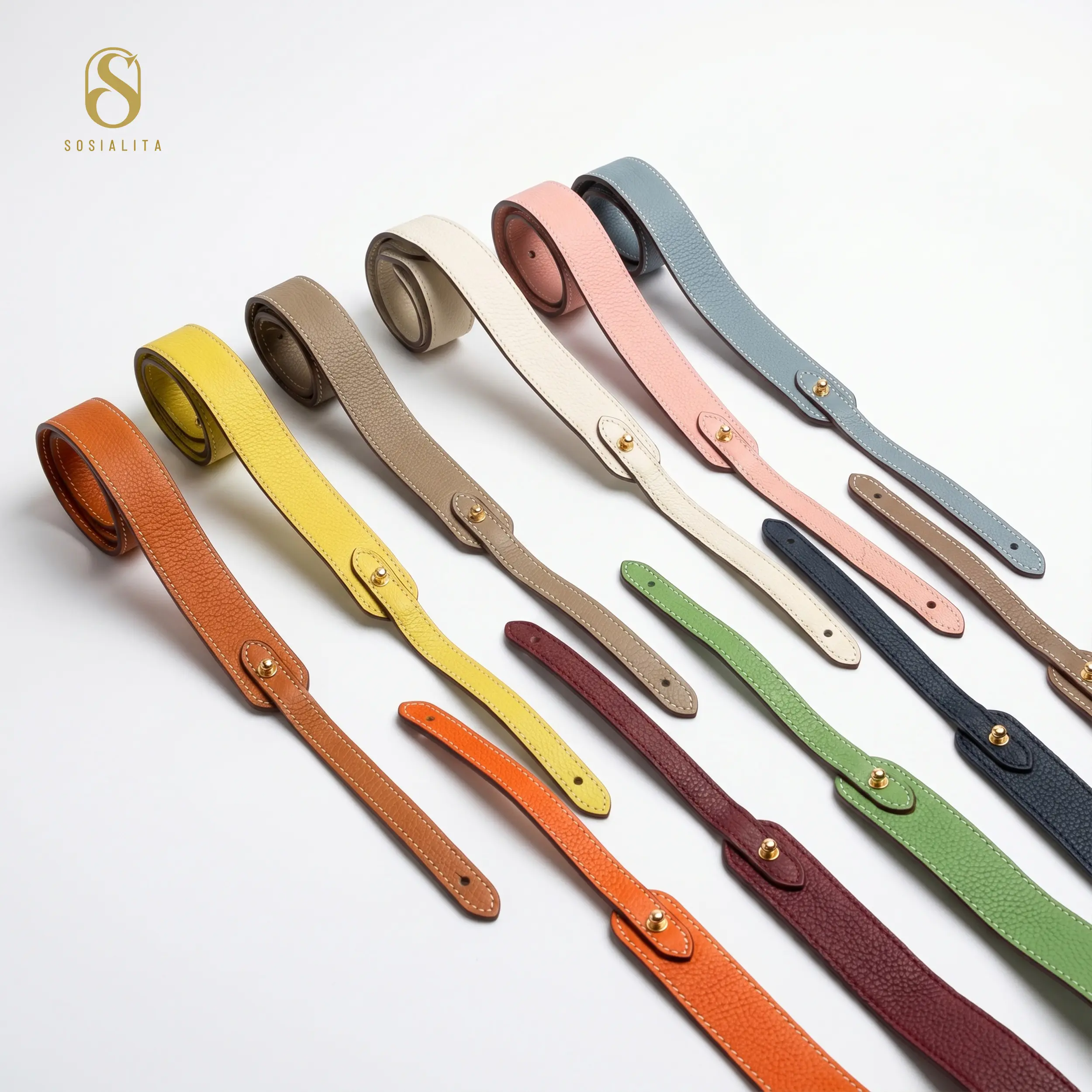 Strap Pikka 18 GHW Aksesoris Tas Tali Tas Genuine Leather Kulit Asli Tas Wanita