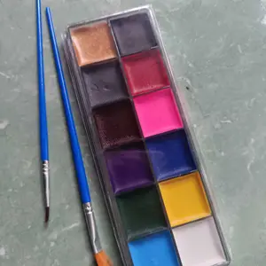 12 Warna Body Face Painting Art Make Up Painting Cat Wajah Beauty Makeup Tool Ucanbe Face Painting Imagic