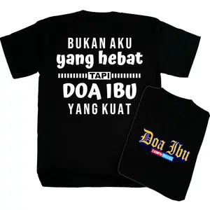 tshirt DOA IBU TANPA BATAS /KATUN/COCOK untuk cowok atau cewek bahan lembut