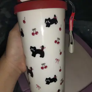 UNIQSOO Tumbler Aesthetic Anti Tumpah 550ml Sedotan | Botol Minum Mug Lucu Korea BZ031