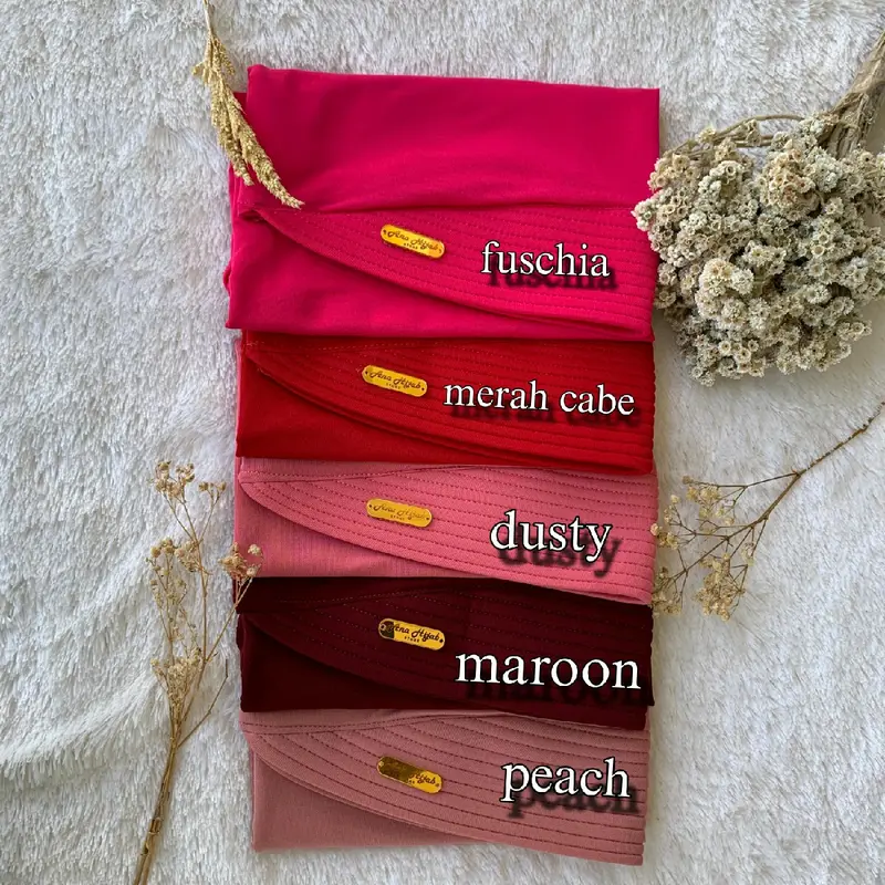 Paket Bundling Bergo Hamidah 30 Ribu Get 3pcs by Anahijab  - Kerudung, Muslim Instan 6