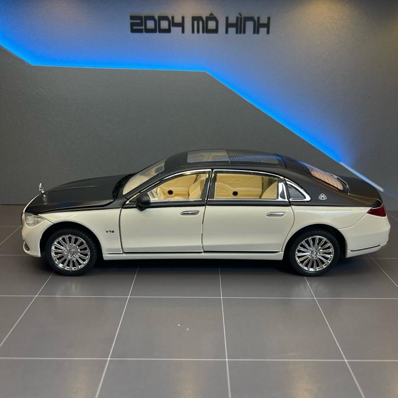 Mô hình xe Mây Bách S680 tỷ lệ 1:24 bằng kim loại Tặng biển số Vip 3