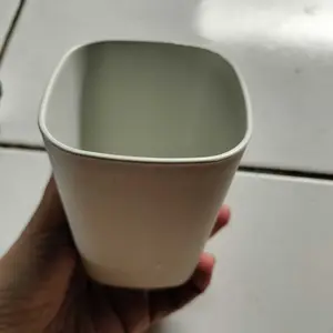 GELAS PLASTIK JERAMI Tempat Sikat Gigi Odol Wadah Pensil Pulpen MakeUp Rias Organizer Kamar Mandi Gelas Minum Plastik Cangkir Kumur