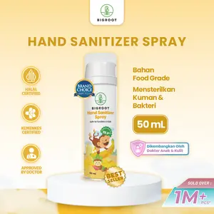 [Live Exclusive Bigroot] Bigroot Foodgrade Hand Sanitizer Spray Banana 50ml - Pembersih Tangan