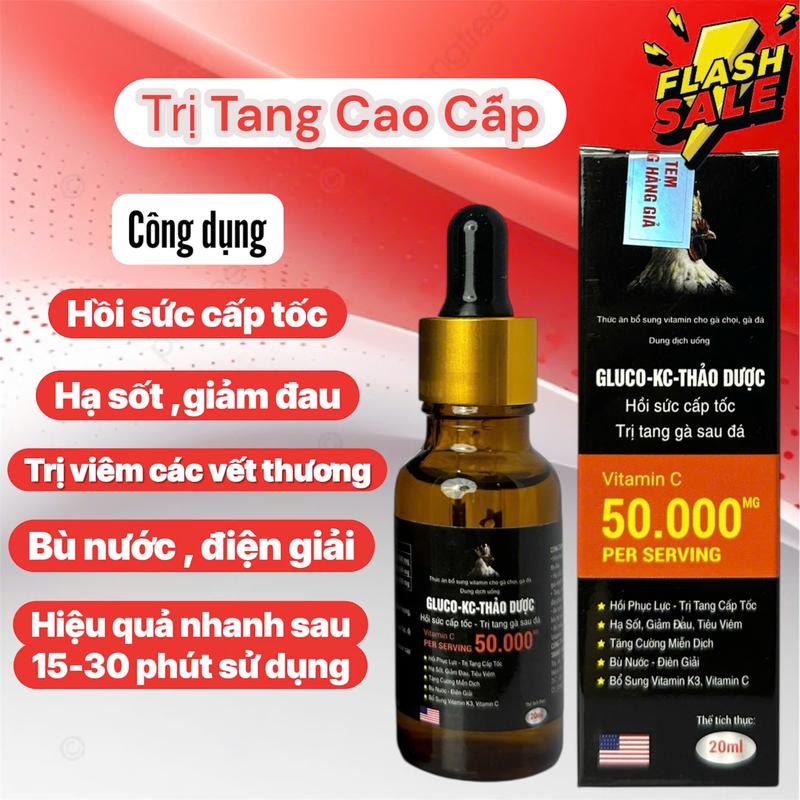  Trị Tang Cao Cấp  20ml - Tan máu bầm gà đá giúp mau lành tan chống ké . 