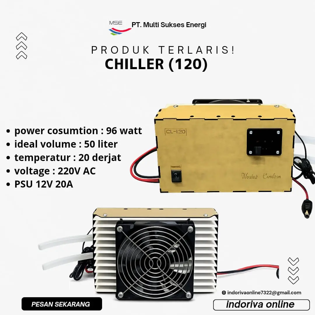 120W Chiller Aquascape, Aquarium Water cooling, Peltier Watercooling