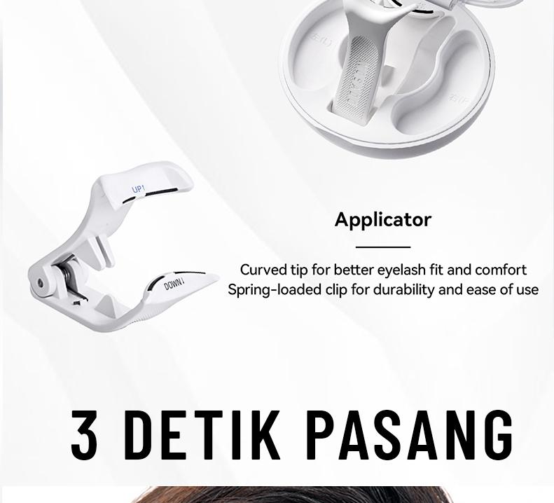 (ANGEL BLACK) 1.0 WOSADO Bulumata Magnetic Bulumata Eyelash Extention