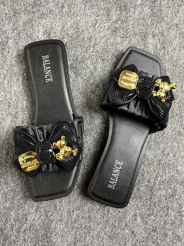Sandal Wanita Balance Teplek Slop Motif Pita Cantik Nyaman Lentur Anti Slip Kuat 268x17 jelly 4