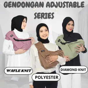 Deryl Gendongan Bayi Instan tanpa size Baby pouch Adjustable Dengan Busa Empuk Di Pundak