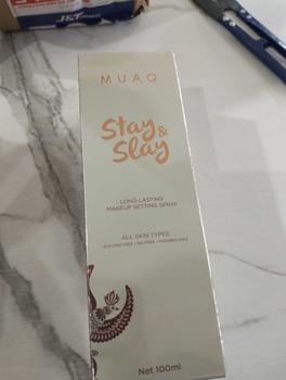 Product Review of MUAQ Stay & Slay Setting Spray from a**h 0
