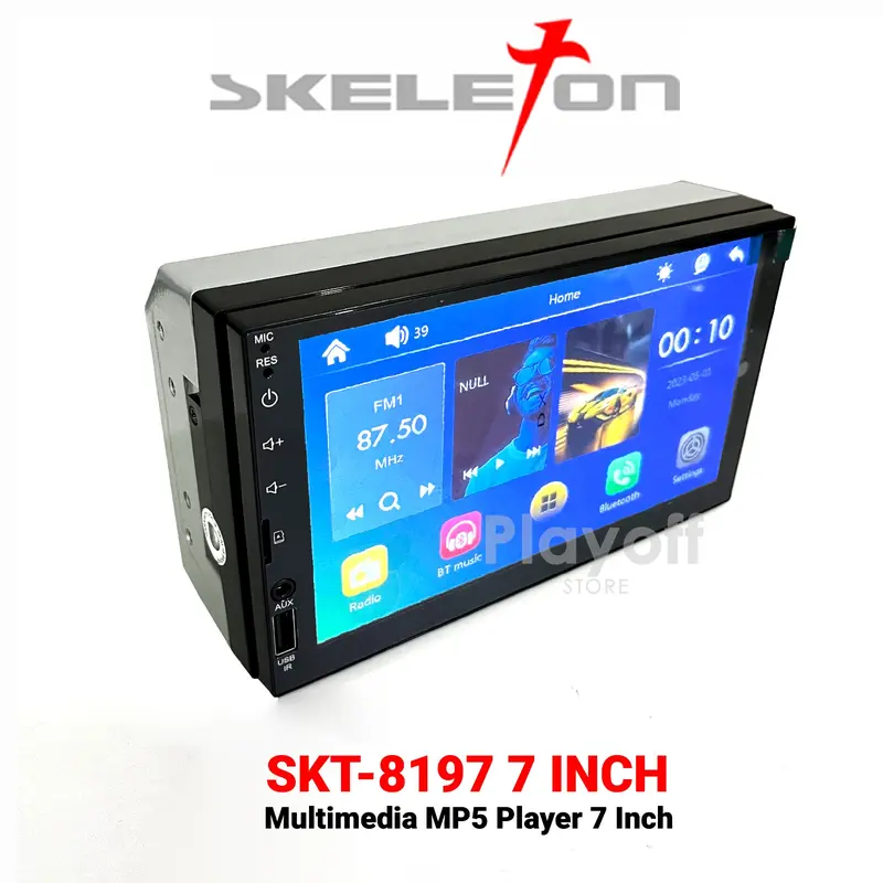 Tape Mobil Double Din MP5 SKELETON Head Unit Body Pendek Full Touch Screen Bluetooth USB MirrorLink Car 0