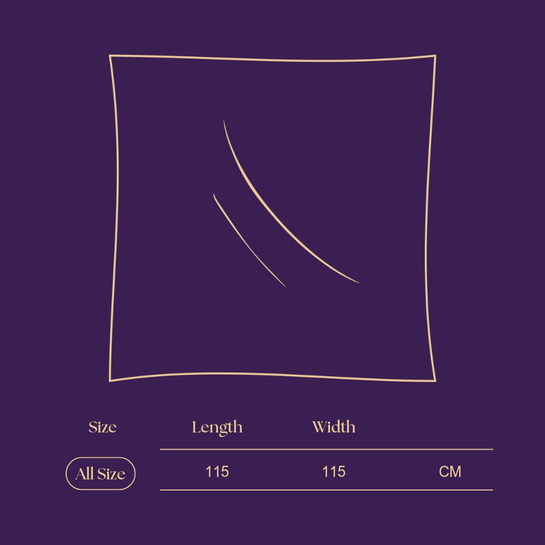 [GRD - B] PARIS JAPAN ALODIA Segi Empat Busana Muslim Terbaru