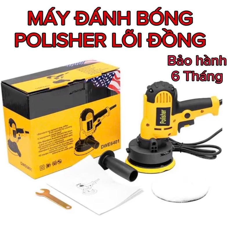 Máy đánh bóng POLISHER CÓ CHỈNH TỐC ĐỘ 700W - Đánh bóng ô tô 6 cấp độ cao cấp…