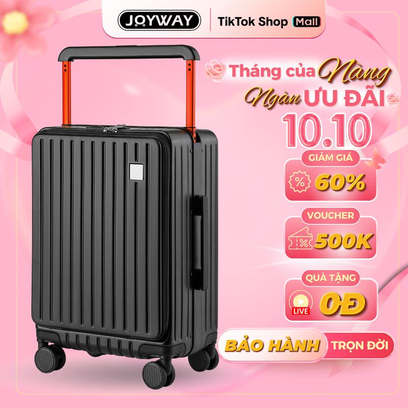 [SỐ LƯỢNG CÒN ÍT] VALI THỜI TRANG - Size 20/24/28 - Tay cầm khung ngang - PC cao cấp - Khóa số TSA - Bảo hành phụ kiện trọn đời - Tặng bọc vali