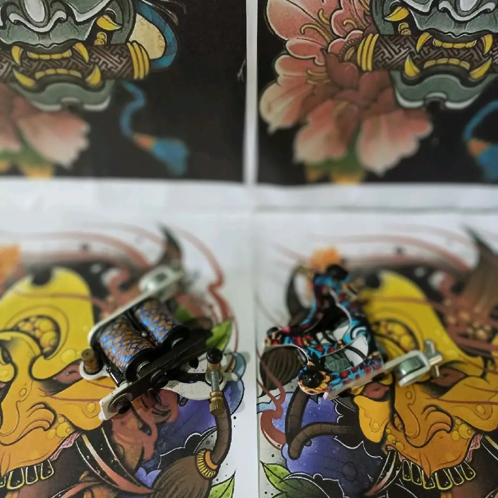 Coil 8 wrab motif kuda mesin tatto series coil