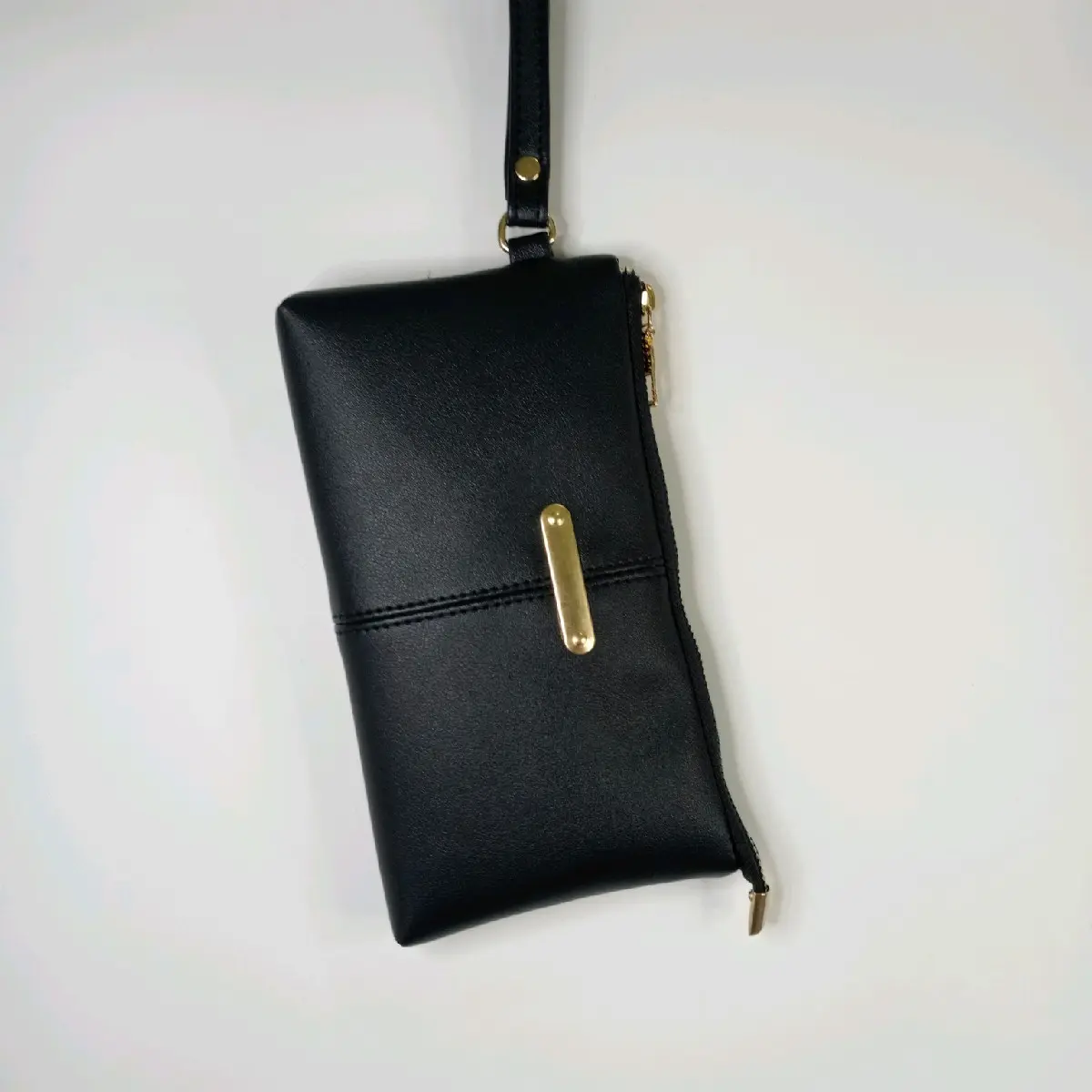 clutch wanita dompet genggam muat hp bahan waterproof