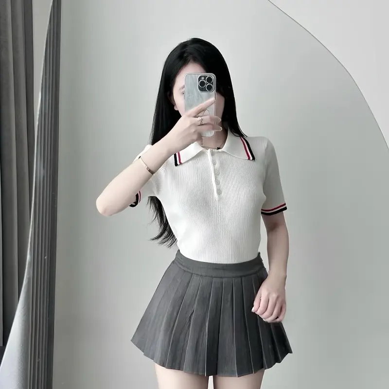 CHÂN VÁY XẾP LY NHỎ DÁNG NGẮN Chất Đẹp Có Quần Bảo Hộ Women Nữ S159 | BigBuy360 - bigbuy360.vn