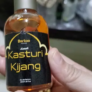 Parfum Kasturi Kijang Premium Spray - 2 Botol + Bonus Tasbih 35ml Parfum Sholat Minyak Kasturi Original Tahan Lama