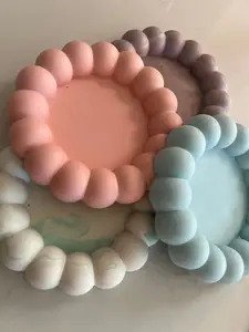 Coaster Tray Bubble /Tatakan Aesthetic Bubble dari Semen / Properti Foto / Souvenir Murah