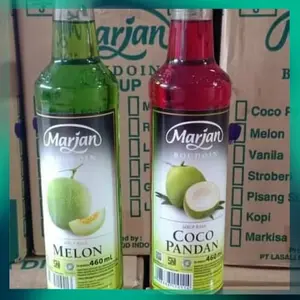 Sirup Marjan 460ml/ syrup Marjan/ sirop Marjan budoin melon cocopandan - cocopandan