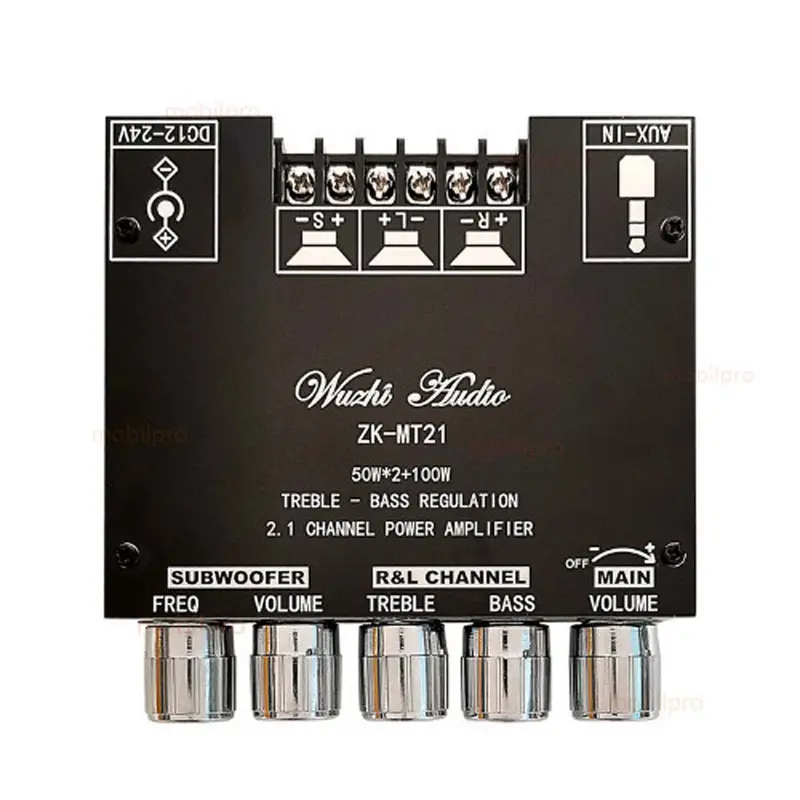 【BestLink Shop】ZK-MT21/ZK-TB21 High Performance Audio Amplifier Module Digital BT 5.0 Power Subwoofer 5
