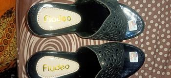 Product Review of Sandal Wedges Wanita Kekinian/ Sandal Wedges Wanita Model Jepit Manik-Manik Terbaru from Y**k K**s 1