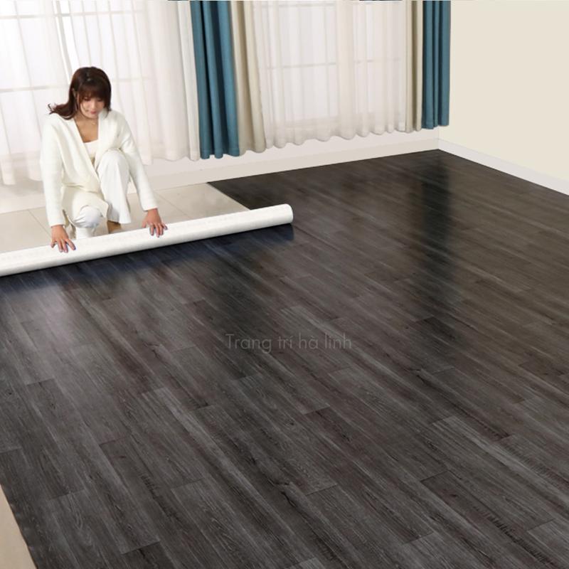 Thảm nhựa trải sàn pvc chống thấm nước, simili lót sàn nhà dày 0.5mm dạng cuộn…