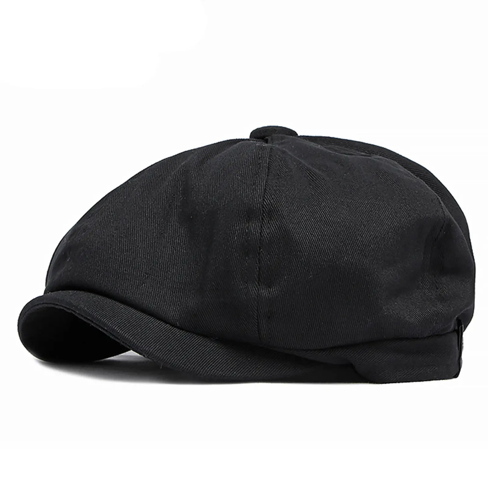 British Style Newsboy Hats For Men Women Vintage Octagonal Flat Cap Ivy Caps Cabbie Driver Beret Coffee