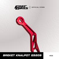 Gambar Fastbikes - Bracket Knalpot Mio Sporty CNC Alloy Anodized Standar Racing Multiwarna 5209 - Hitam dari Fastbikes Indonesia Kota Administrasi Jakarta Barat 3 Tokopedia