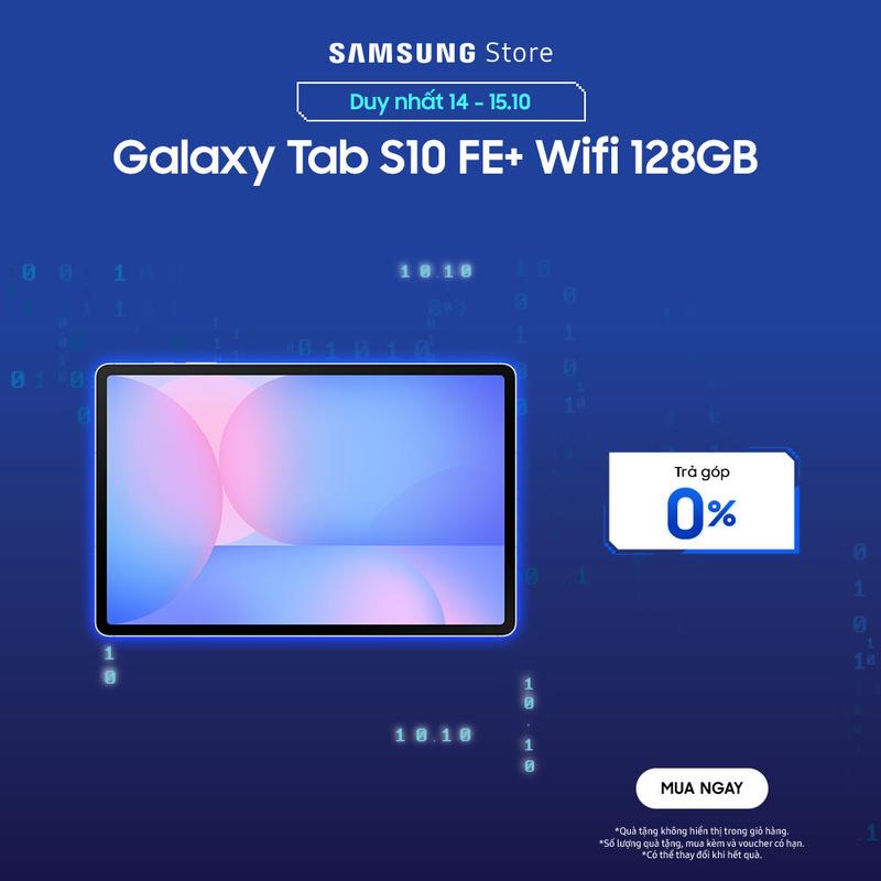 Máy tính bảng Samsung Galaxy Tab S10 FE+ Wifi 128GB