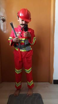 Product Review of Firefighter Costume Kids - Bomba Uniform Fireman Baju Bomba Lengan Panjang Kanak-Kanak  Cosplay from 🎀**️ 0