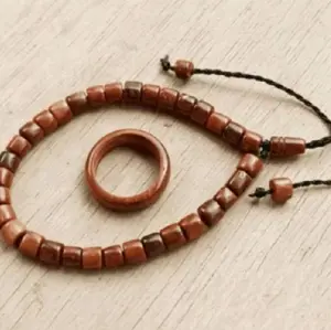 Gelang Tasbih Koka/Kaoka/Kauka/Kaukah 33 Butir Plus Cincin Kaukah Premium Harga Sepaket Best Seller