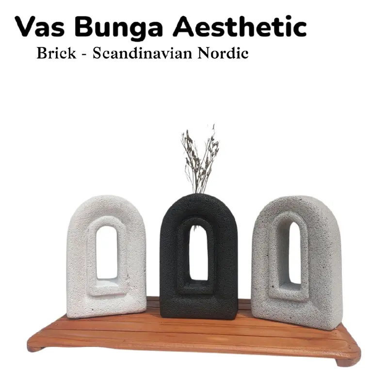 Vase Aesthetic Scandinavian Nordic VBK 012 - VAS BUNGA 2