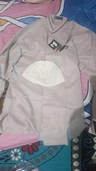 Product Review of Baju Koko Pria Dewasa Katun Madinah Polos Lengan Panjang Ukuran M L XL - Abu-abu Muslim Remaja from "**k L**" 0