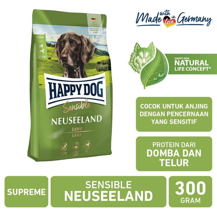 Gambar Happy Dog Makanan Anjing Dewasa Sensible Neuseeland 300gr dari Happy Dog Happy Cat Indonesia Kota Administrasi Jakarta Utara Tokopedia