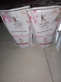 Product Review of K Natural White Brigtening Body Wash Sparkling Magnolia & Cotton Flower 420ml from w**a 0