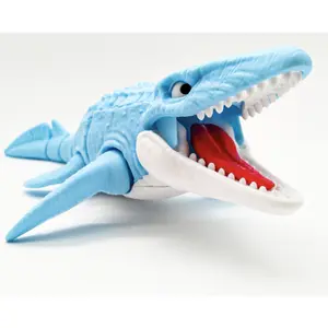 Cuero Mainan Mosasaurus DInosaurus Jurassic World Monster Purba v4