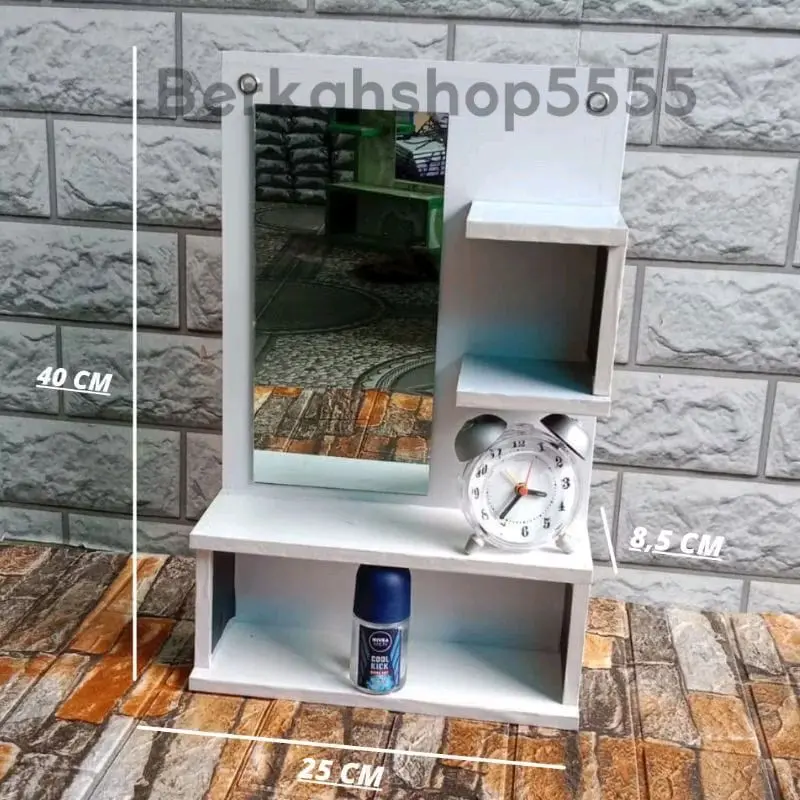 Rak kosmetik gantung/Rak rias gantung/Rak rias kosmetik Penyimpanan