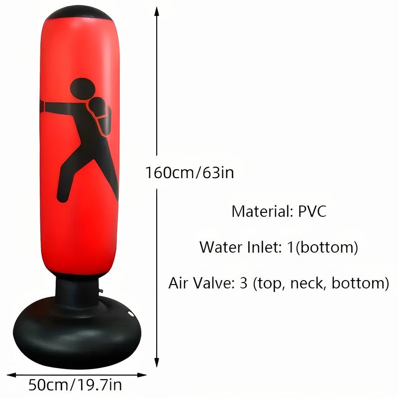 Product Introduction of Thanh Đấm Tự Cân Bằng Bơm Hơi, Đứng, Túi Cát Bơm Hơi Loại Bỏ Căng Thẳng Dọc, Thích Hợp Cho Người Lớn Giảm Căng Thẳng, Tập Thể Dục Và Thể Dục Tại Nhà Cho Trẻ Em, Đồ Chơi Tập Karate Và Taekwondo, Được Làm Bằng Chất Liệu PVC Dày 7