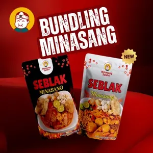 2PCS CILOK DAN PREMIUM BUNDLING SEBLAK INSTAN MINASANG SALATRI