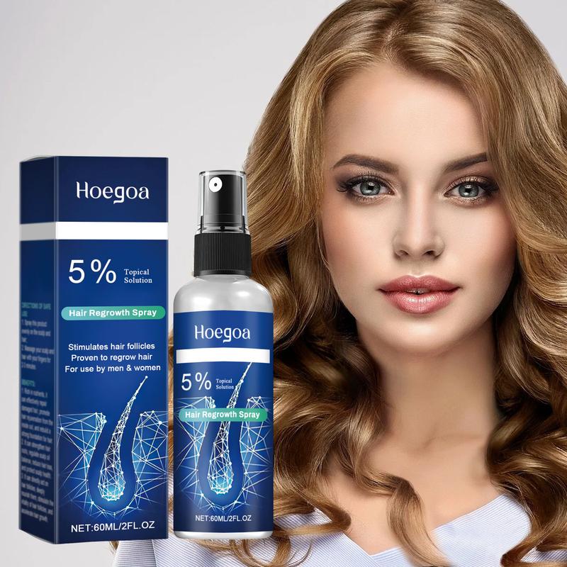 60ml Topical Solution Hair Regrowth Spray for Use By Men & Women Hair Care Spray 0