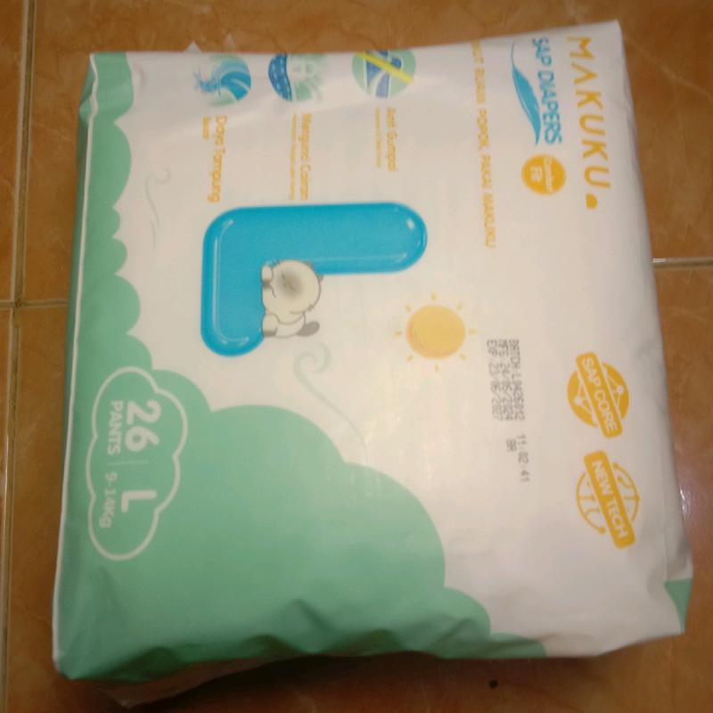 Promo Murah Pempers Pekanbaru Riau Makuku Comfort fit 1 Ball Popok Bayi 4