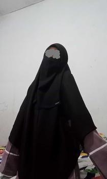 Product Review of {SET CADAR} JILBAB SYAR'I SEGI EMPAT INSTAN JUMBO PREMIUM | TUDUNG HAFIZAH Bisnis Pad Muslim Layer Doll Ceruty Sifon Kerudung from i**' 0