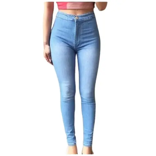CELANA JEANS HW WANITA HALUS, LEMBUT, ADEM DAN JUGA MELAR JADI NYAMAN SAAT DI PAKAI 4